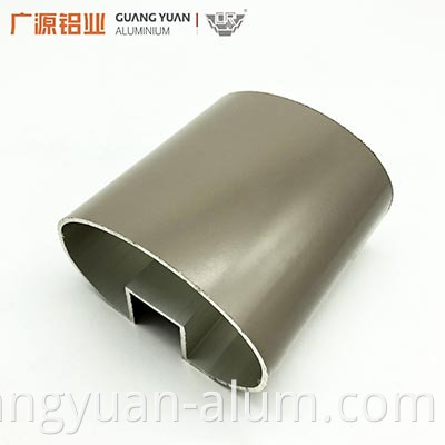 Guangyuan Aluminon Co. , Ltd Balcony Balustrade လူမီနီယမ် Channeless Glass Bramony Balcony Railing Aluminum Stair Balustrade Guangyuan Aluminum Co., Ltd Balcony Aluminium Balustrade Aluminium Channel Frameless Glass Balcony Railing Aluminium Stair Balustrade